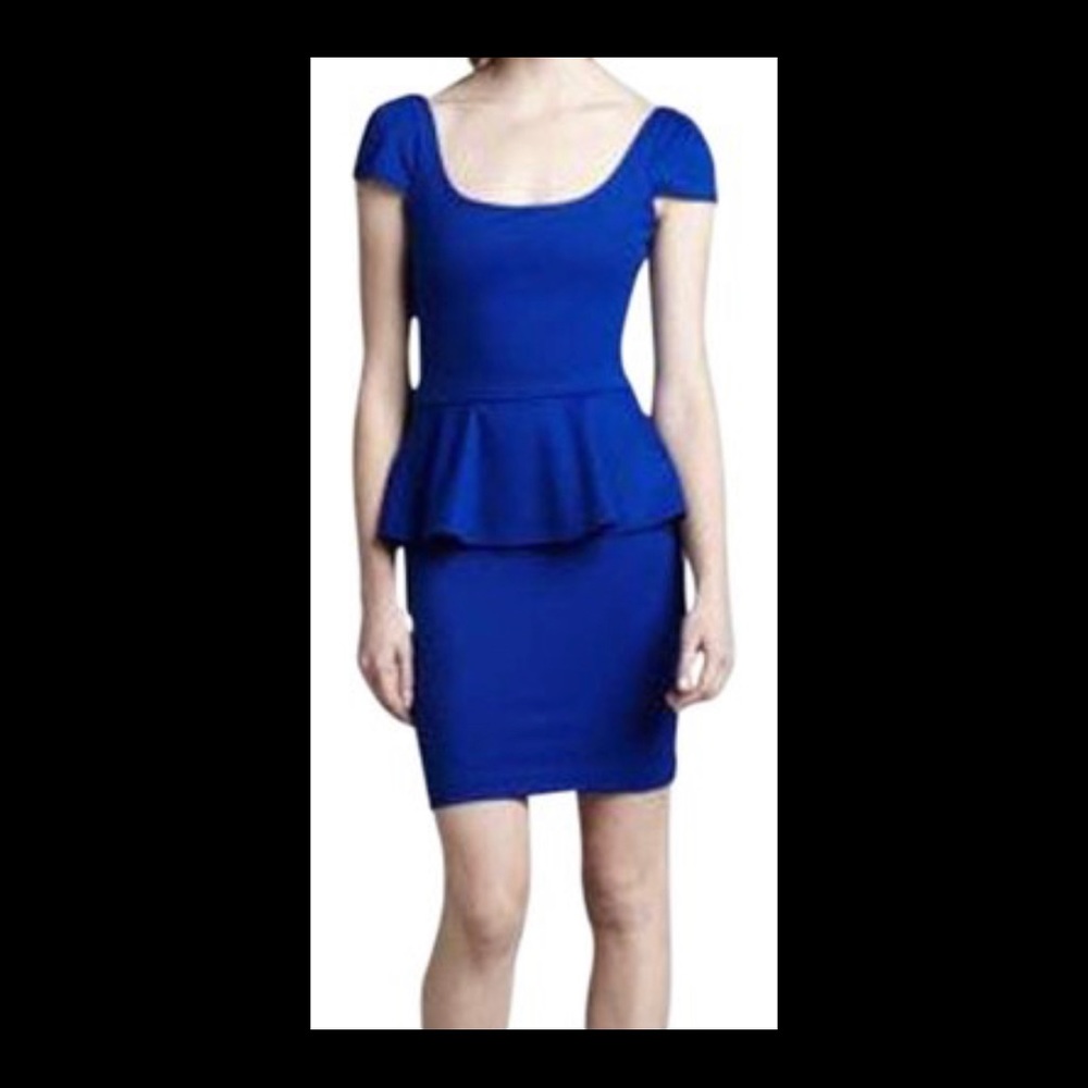 Flattering Amanda Uprichard peplum Dress 6